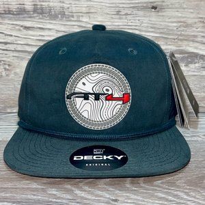 GMC AT4 Topo 3D Classic Rope Hat- Charcoal